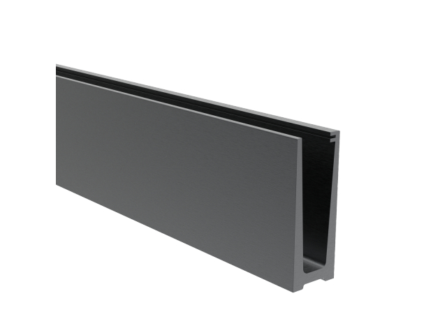 Profil aluminiowy - mocowanie od góry